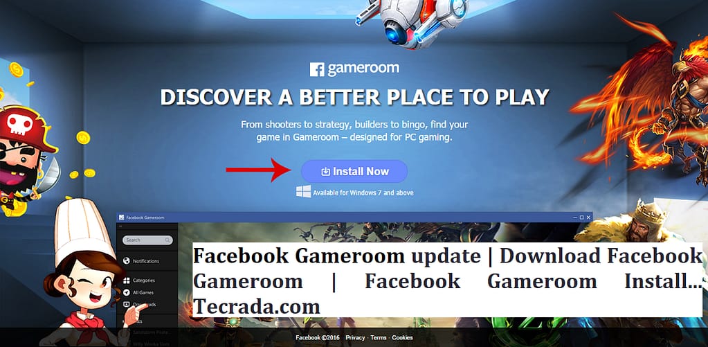 Facebook Gameroom