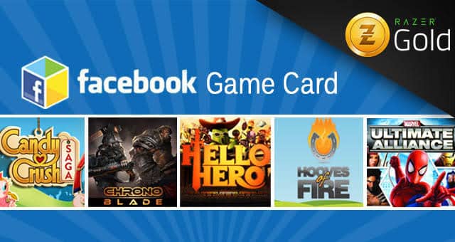 Facebook Game Cards
